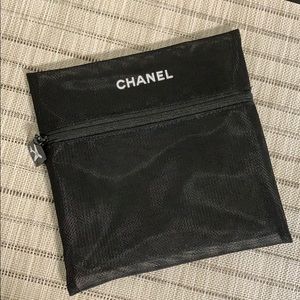 Chanel mesh travel bag